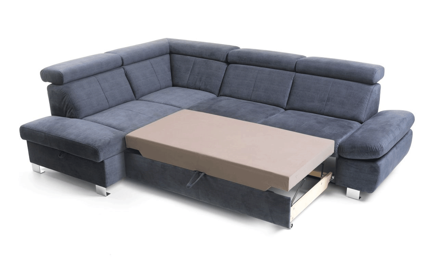 ESF Furniture - Happy Sectional Left w/Bed & Storage - HAPPYSECTIONALLEFT ESF Furniture