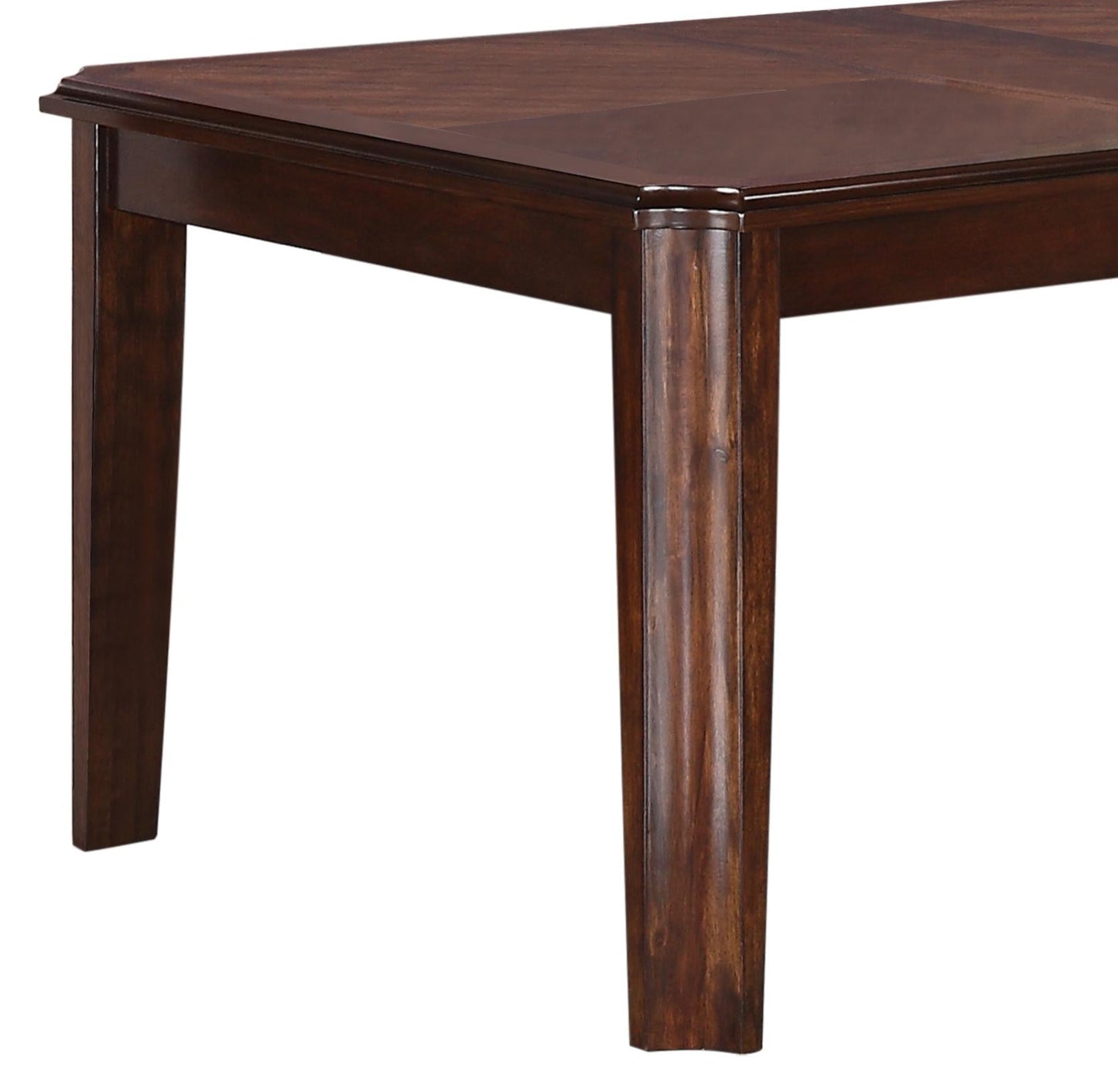 Pam Transitional Style Dining Table in Espresso finish Wood Cosmos Furniture