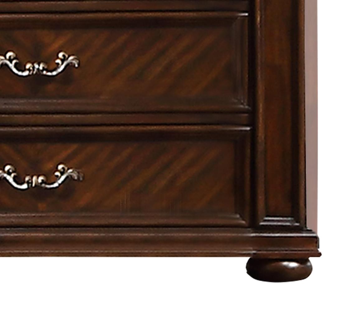 Aspen Traditional Style Chest in Cherry finish Wood Cosmos Furniture