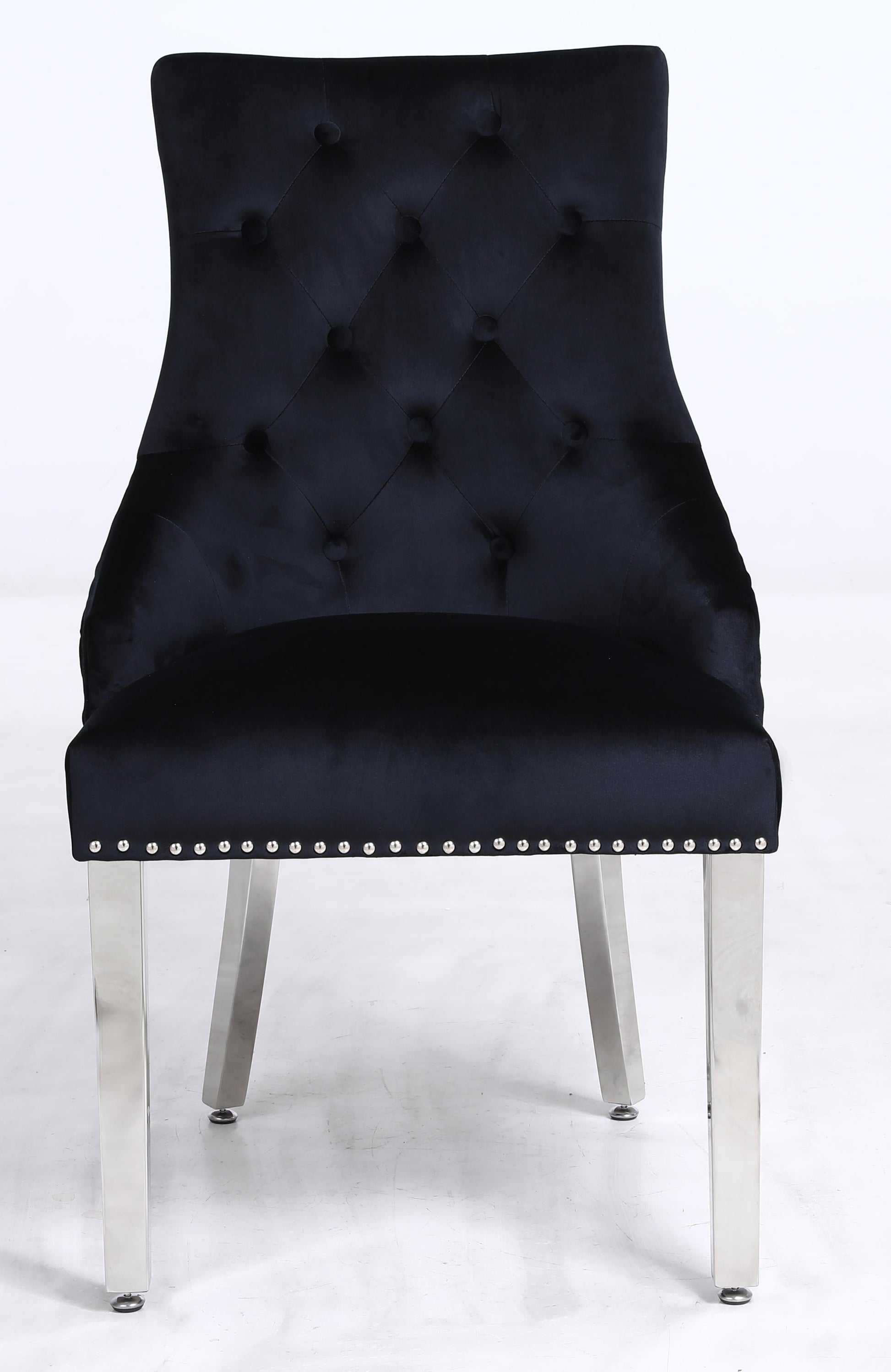 Leo Transitional Style Black Accent Chair Cosmos Furniture