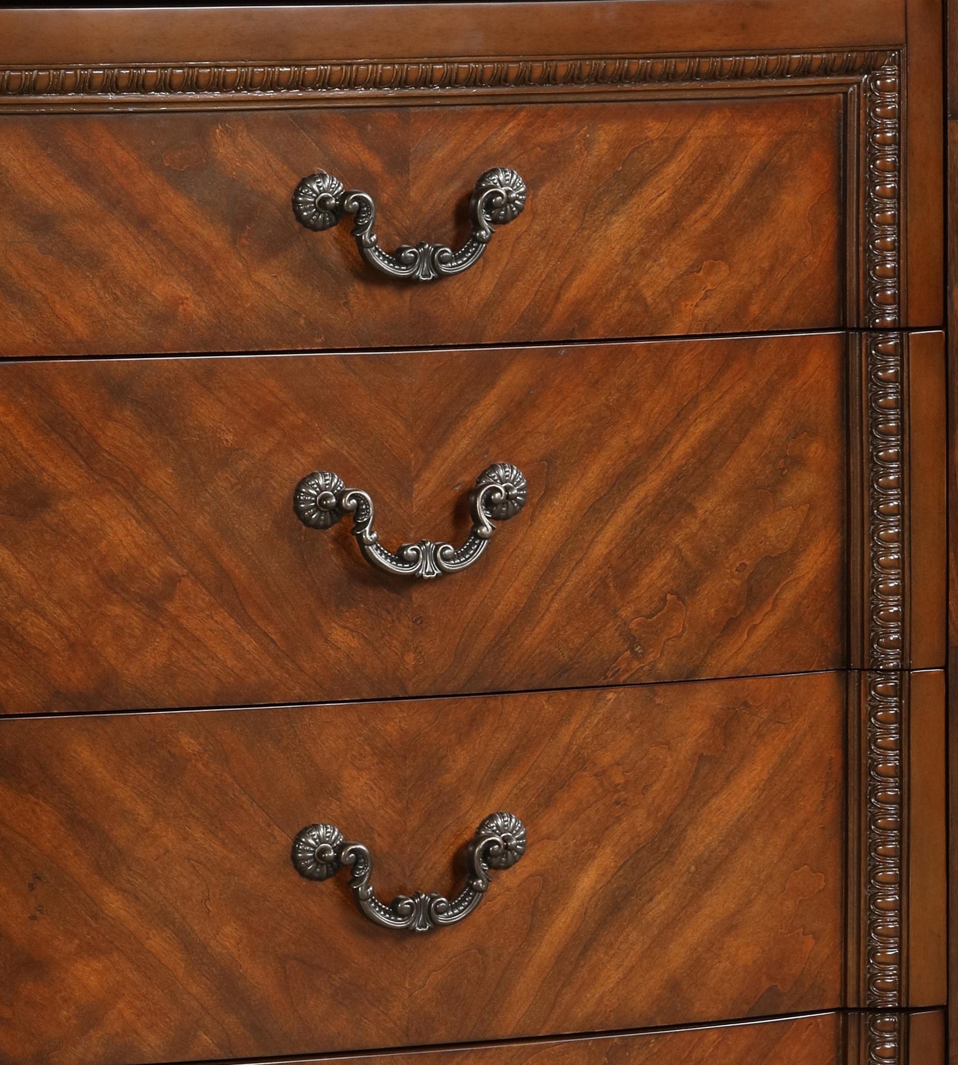 Viviana Traditional Style Chest in Caramel finish Wood Cosmos Furniture