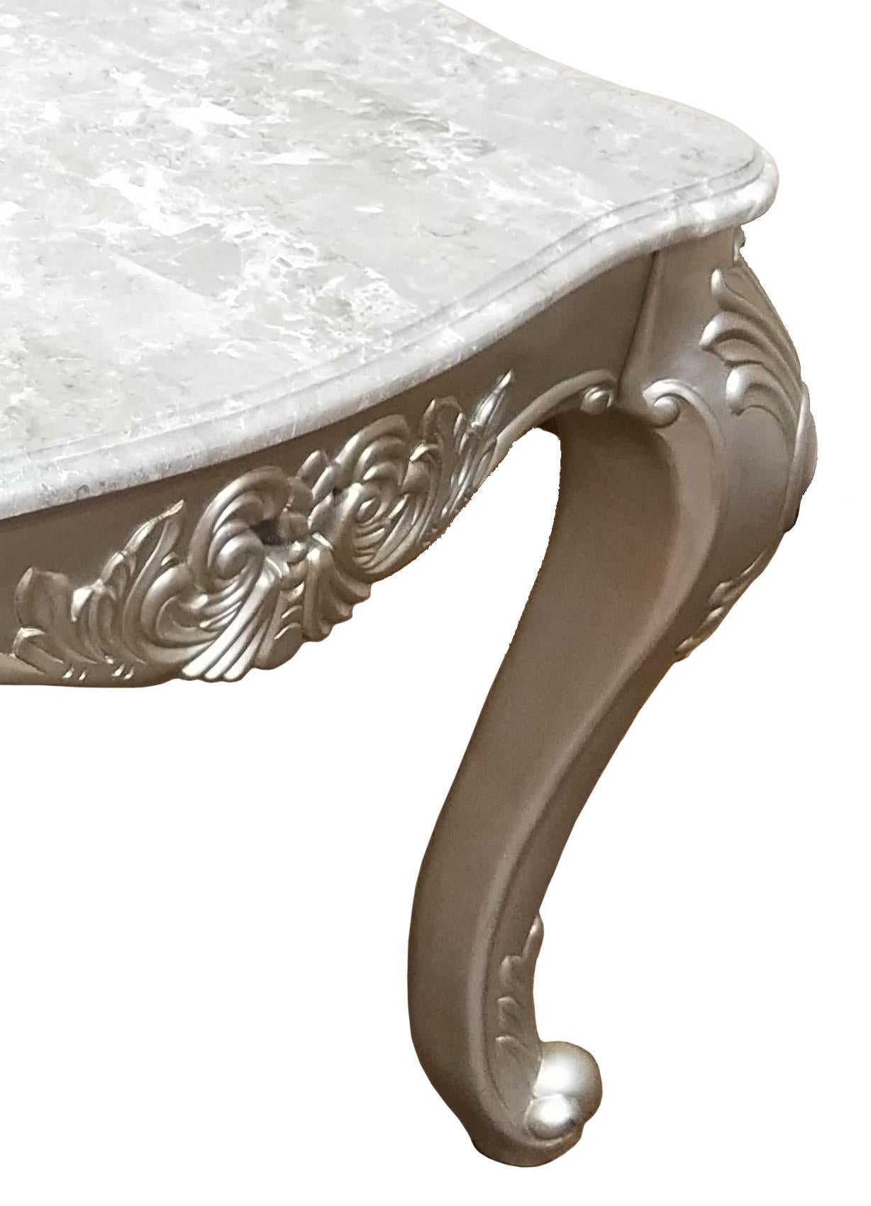 Emily Transitional Style End Table in Champagne finish Wood Cosmos Furniture