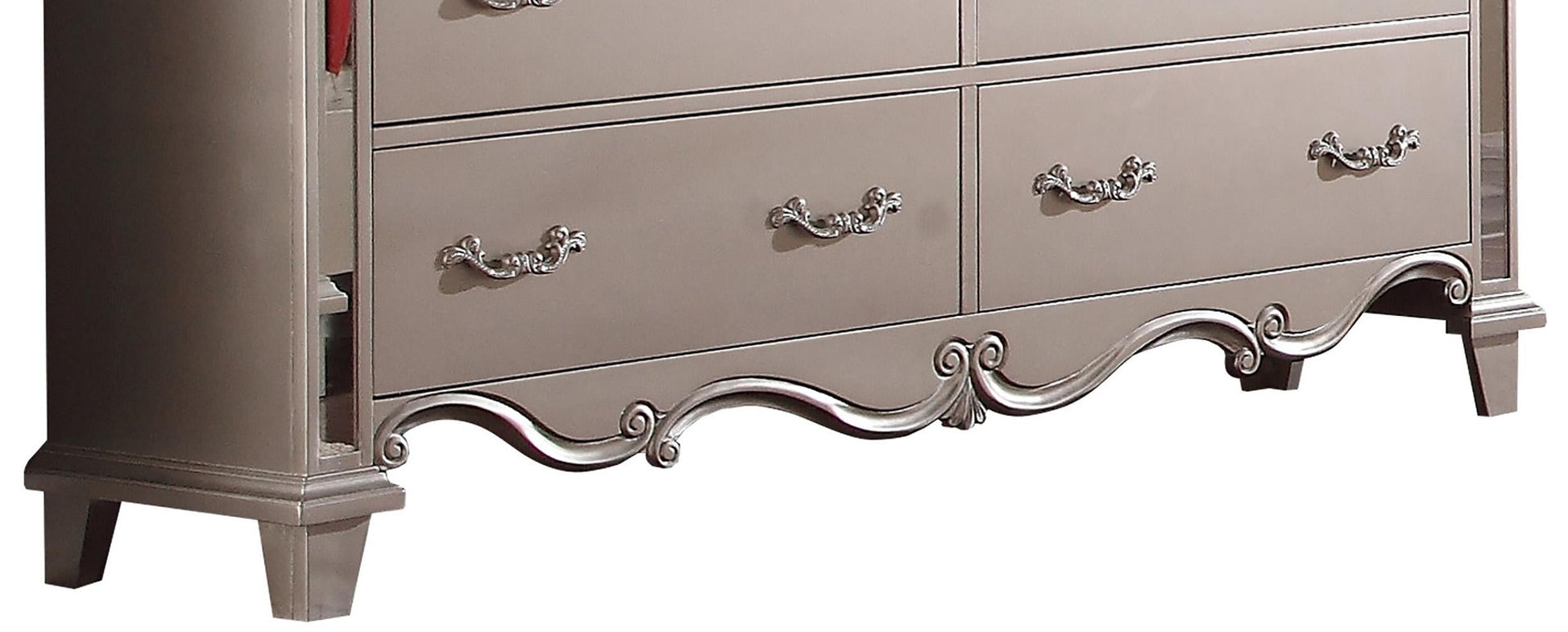 Sonia Contemporary Style Dresser in Beige finish Wood Cosmos Furniture