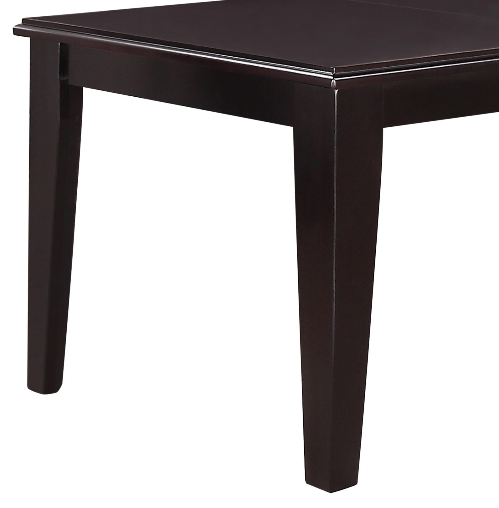 Era Transitional Style Dining Table in Espresso finish Wood Cosmos Furniture