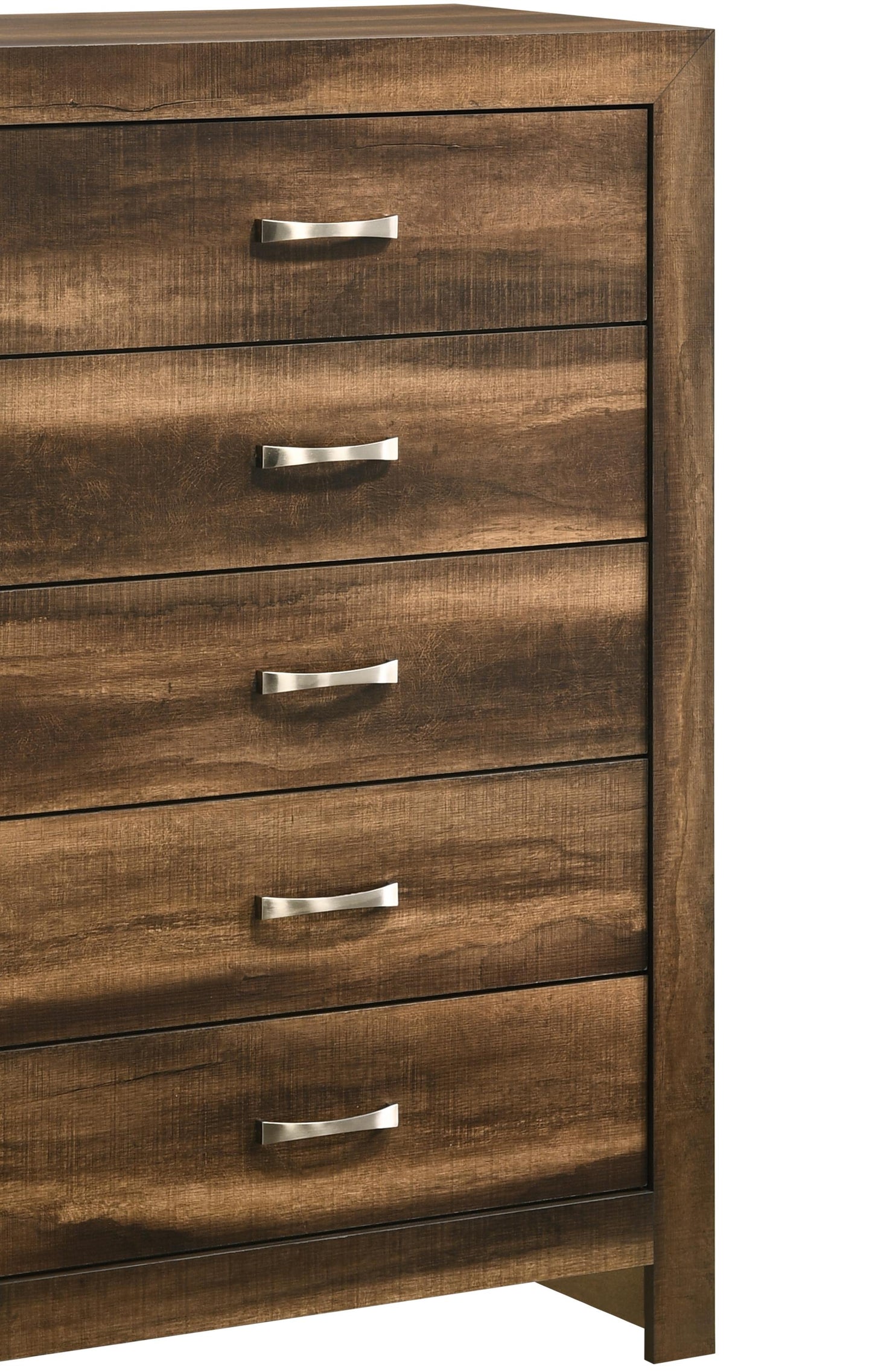 Yasmine Brown Modern Style Chest in Espresso finish Wood Cosmos Furniture