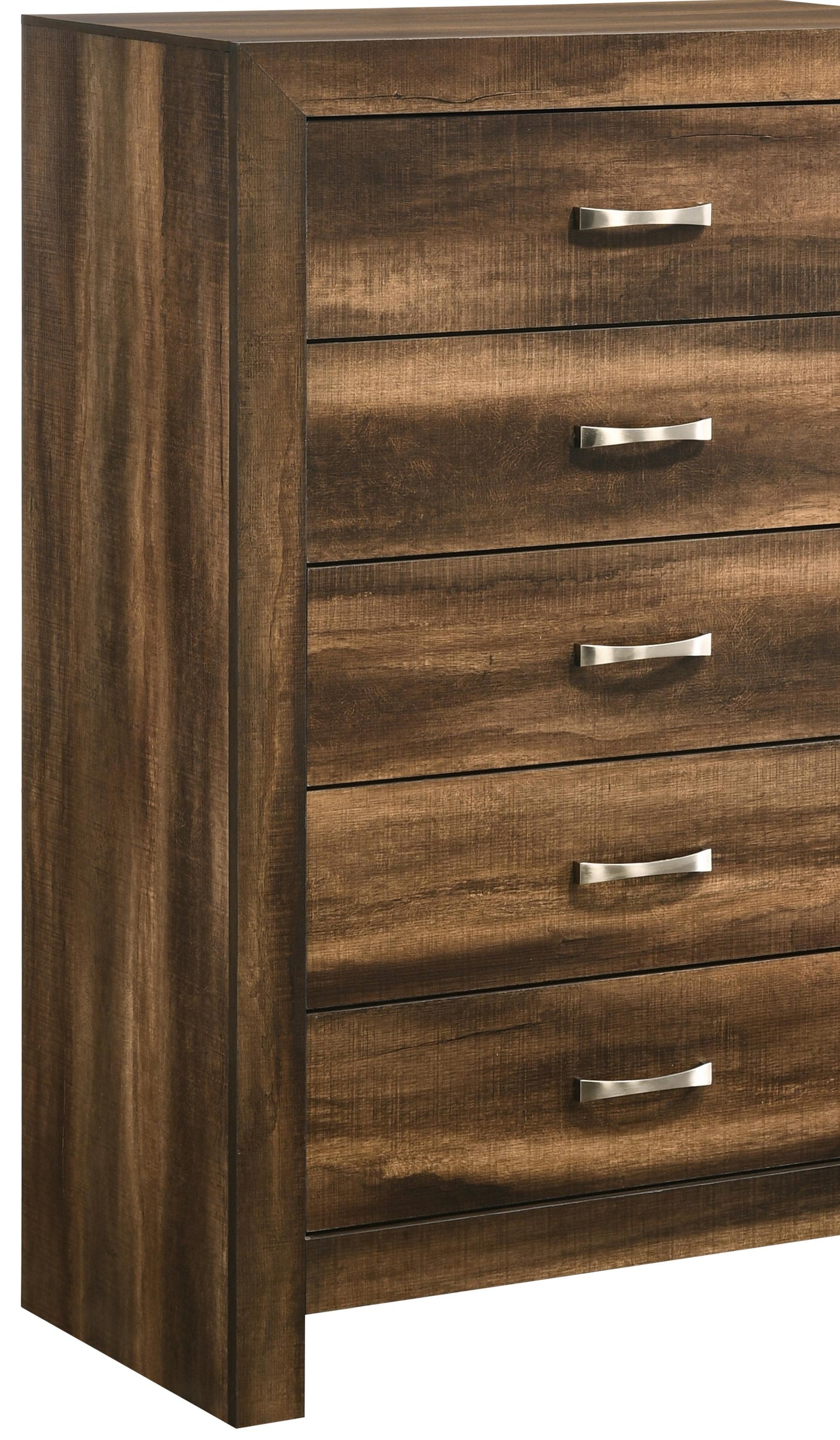 Yasmine Brown Modern Style Chest in Espresso finish Wood Cosmos Furniture