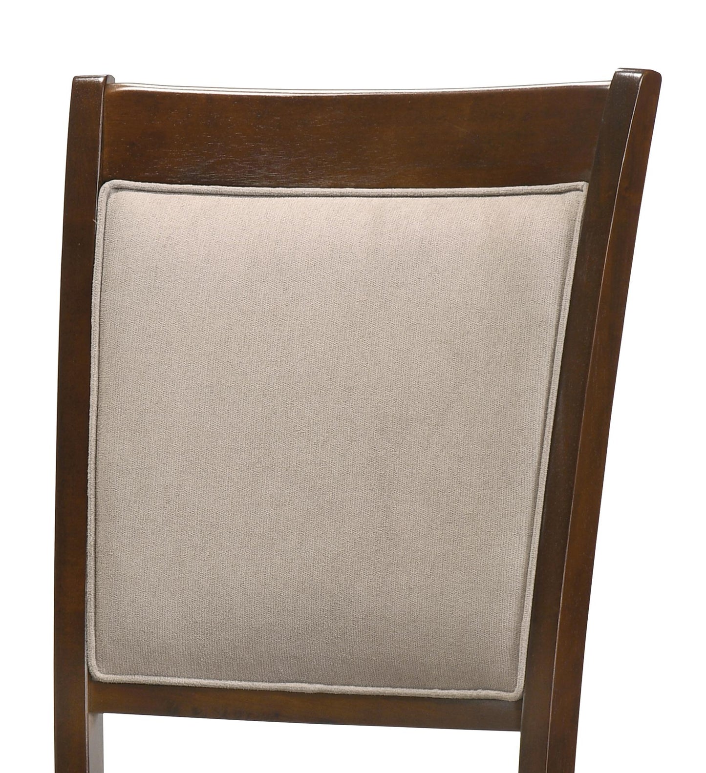 Milton Modern Style Dining Chair in Beige Fabric Cosmos Furniture