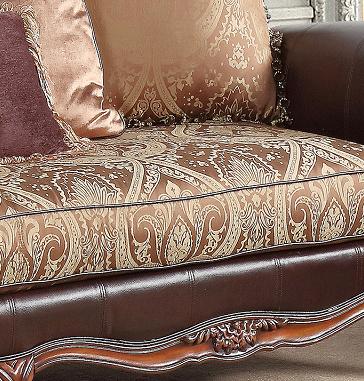 Anne Traditional Style Chair in Cherry finish Wood Cosmos Furniture