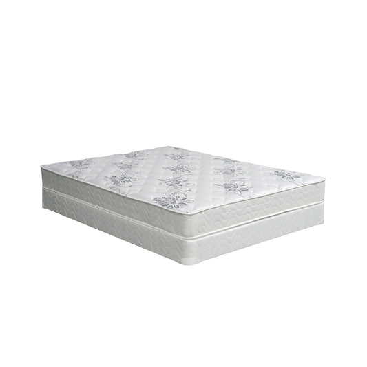 ELBERTYNA White 8" Tight Top Mattress, E.King FOA East