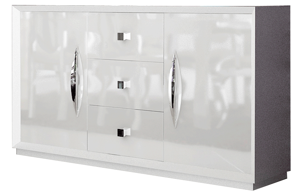 ESF Furniture - Carmen White Buffet - CARMENBUFFETWHITE ESF Furniture