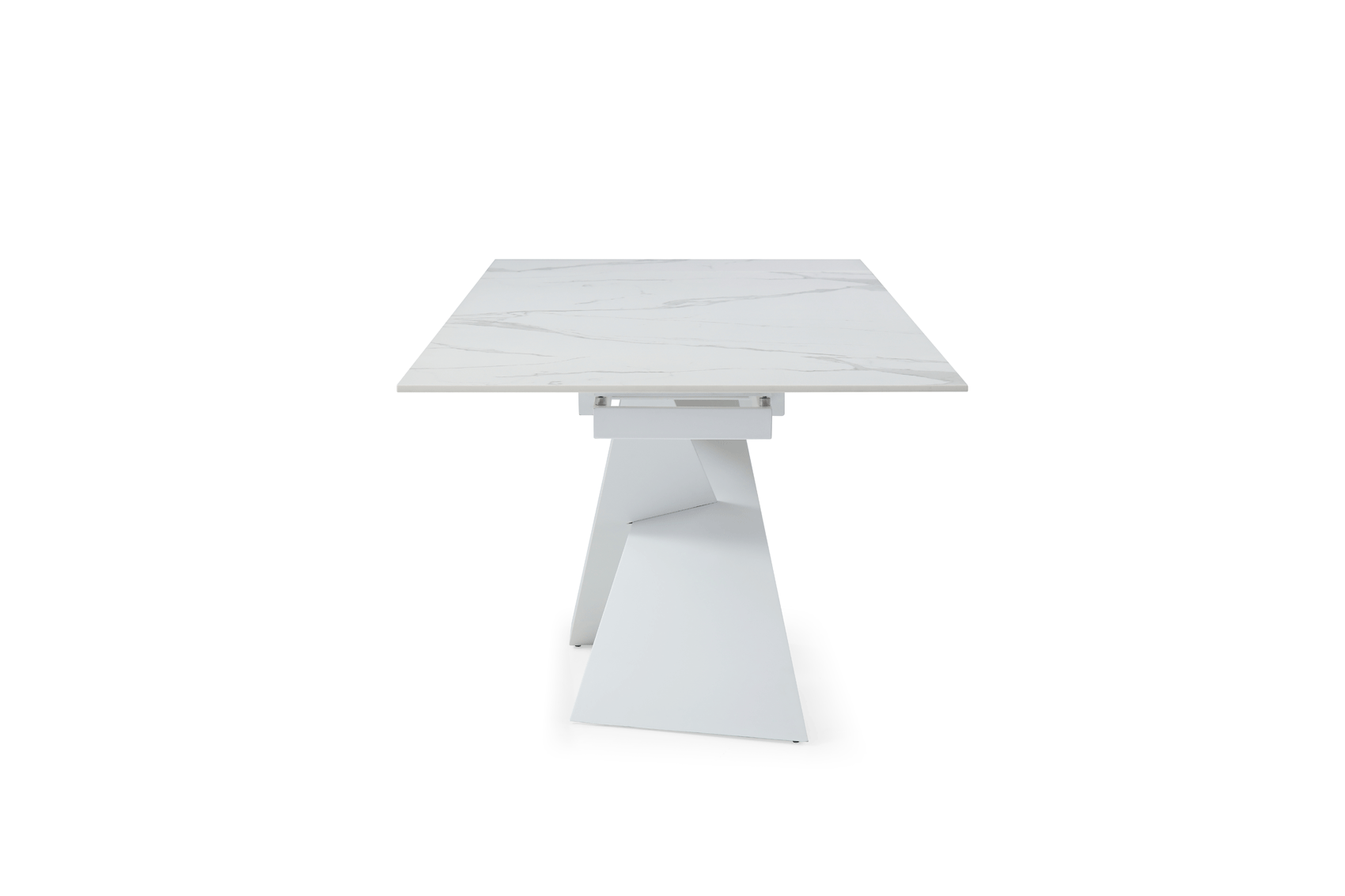 ESF Furniture - Extravaganza 9113 Dinning Table White w/ext - 9113DT ESF Furniture