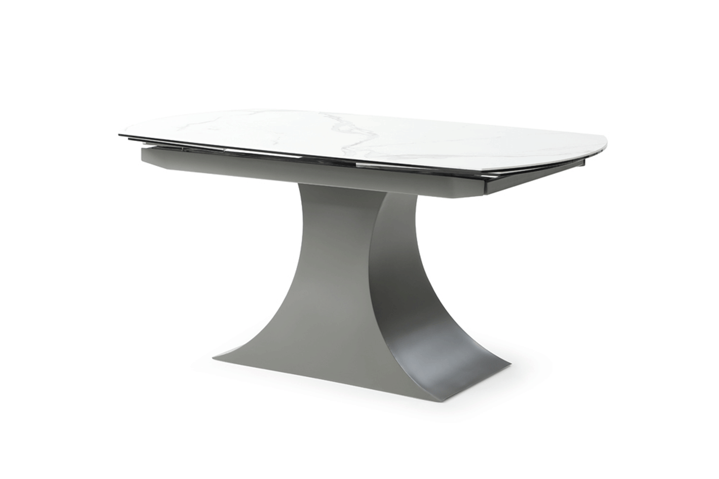 ESF Furniture - Extravaganza 9035 Dining Table in Mat/Shiny - 9035DININGTABLE ESF Furniture