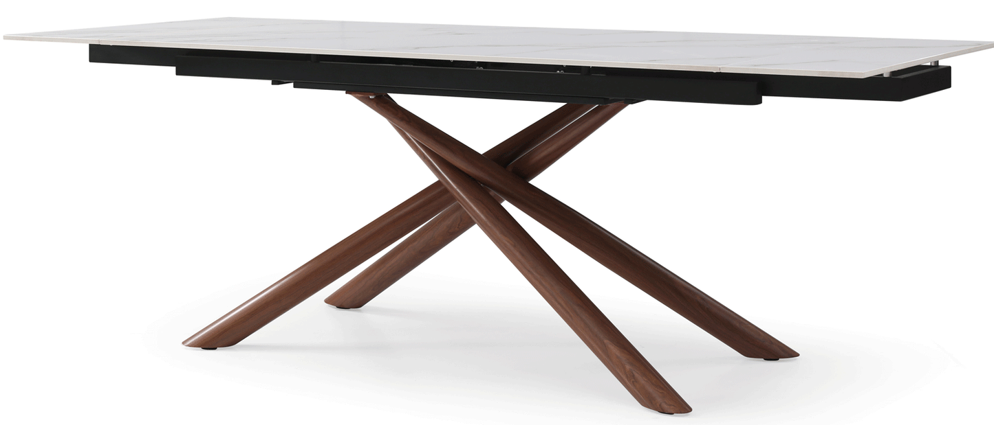 ESF Furniture - 9063 Dining Table 71 w/2x12" Extension - 9063DININGTABLE71 ESF Furniture