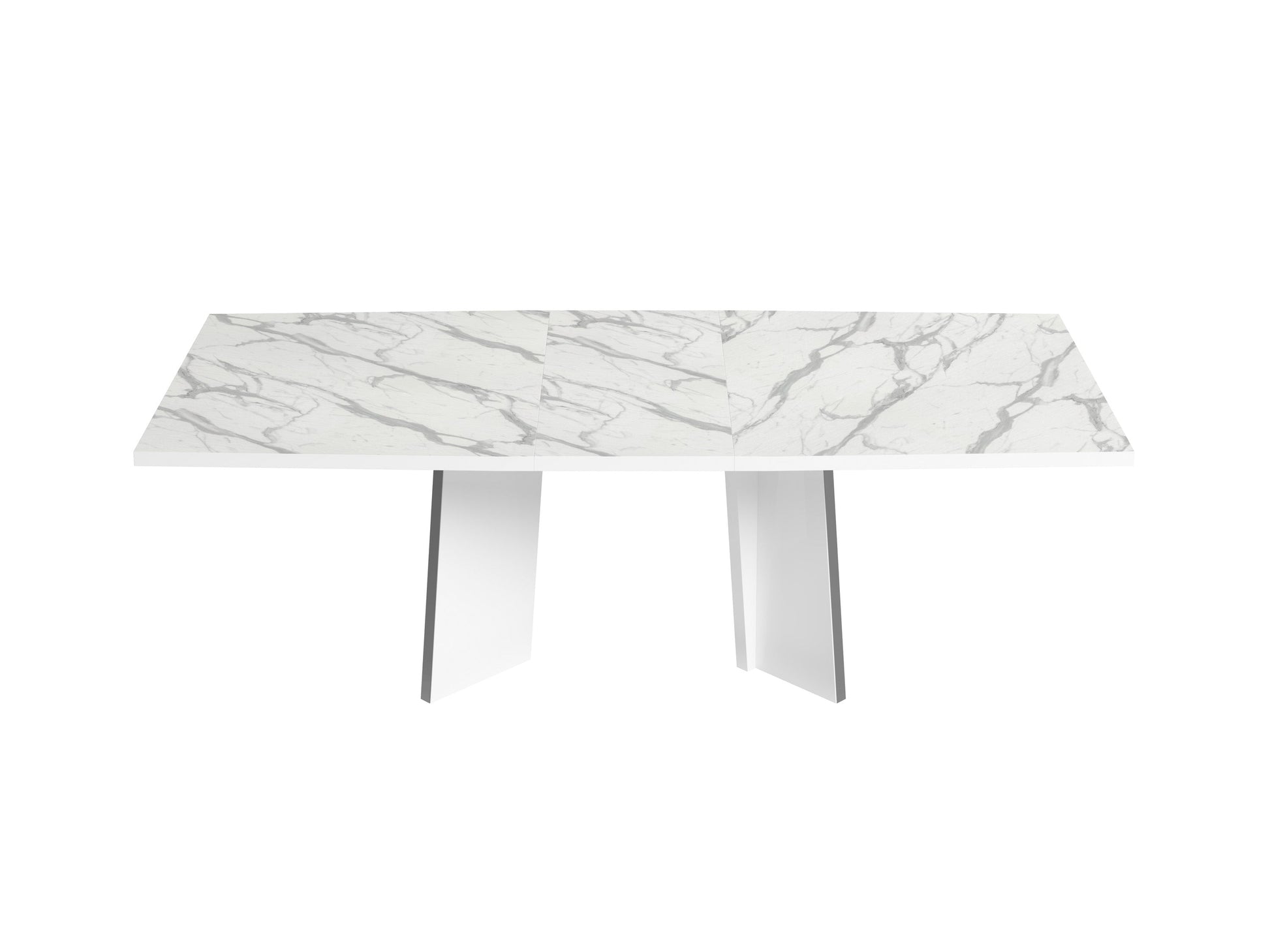 ESF Furniture - Carrara Dining Table With 18'' Extension - CARRARATABLE ESF Furniture