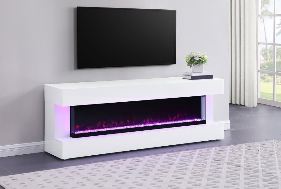 Vallerie 71" FIRE PLACE TV Stand with Bluetooth House to Home Furnishings LLC