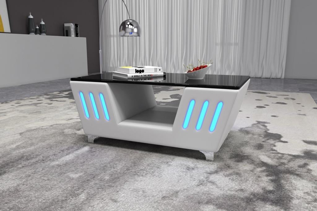 VISCOTTI 🔊“Bluetooth Speaker” 🔊Home Theater Sectional Sofa with LED LIGHTING 💡 & USB 🔌Charging Ports 🔌 Titanic