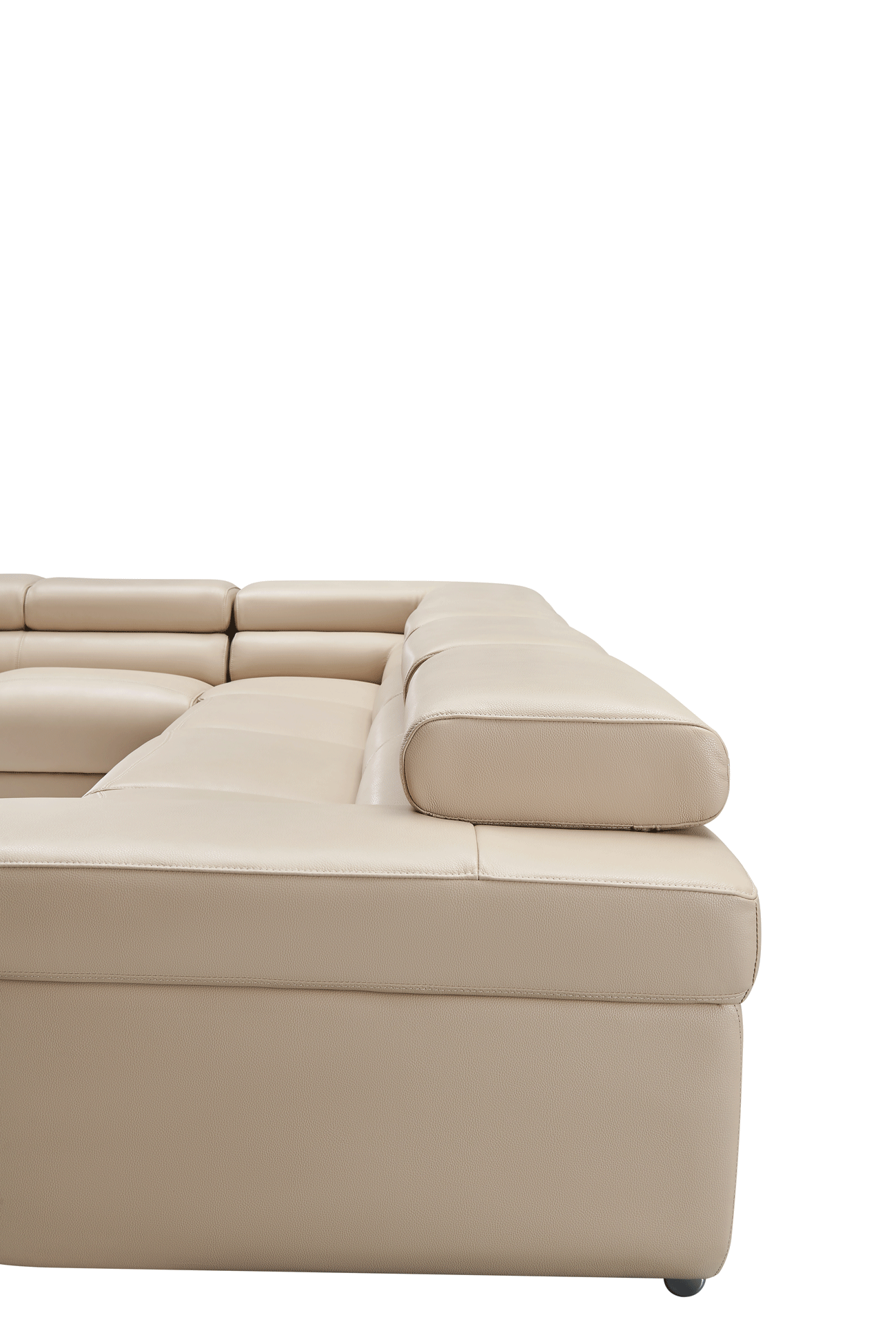 2119 Modern “Italian Top Grain Leather” Sectional with Adjustable Headrest by ESF Furniture ESF Furniture