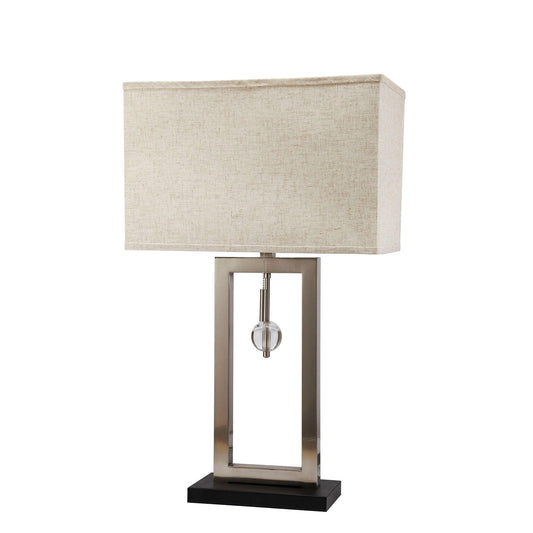 Terri Silver 9.5"H Table Lamp FOA East