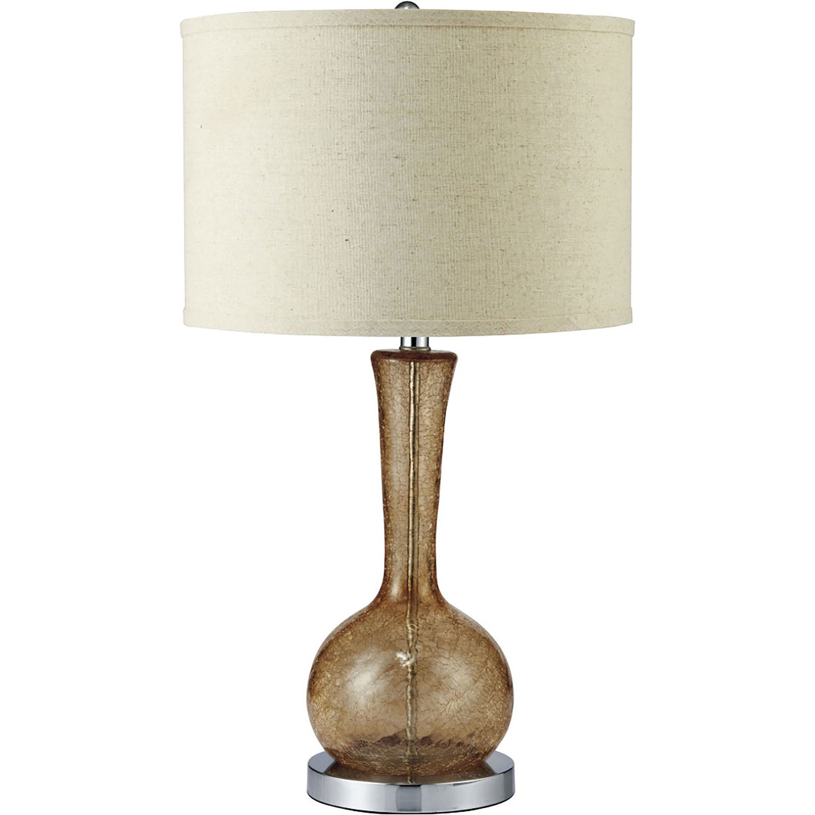 Rachel Amber 15"H Glass Amber Table Lamp FOA East