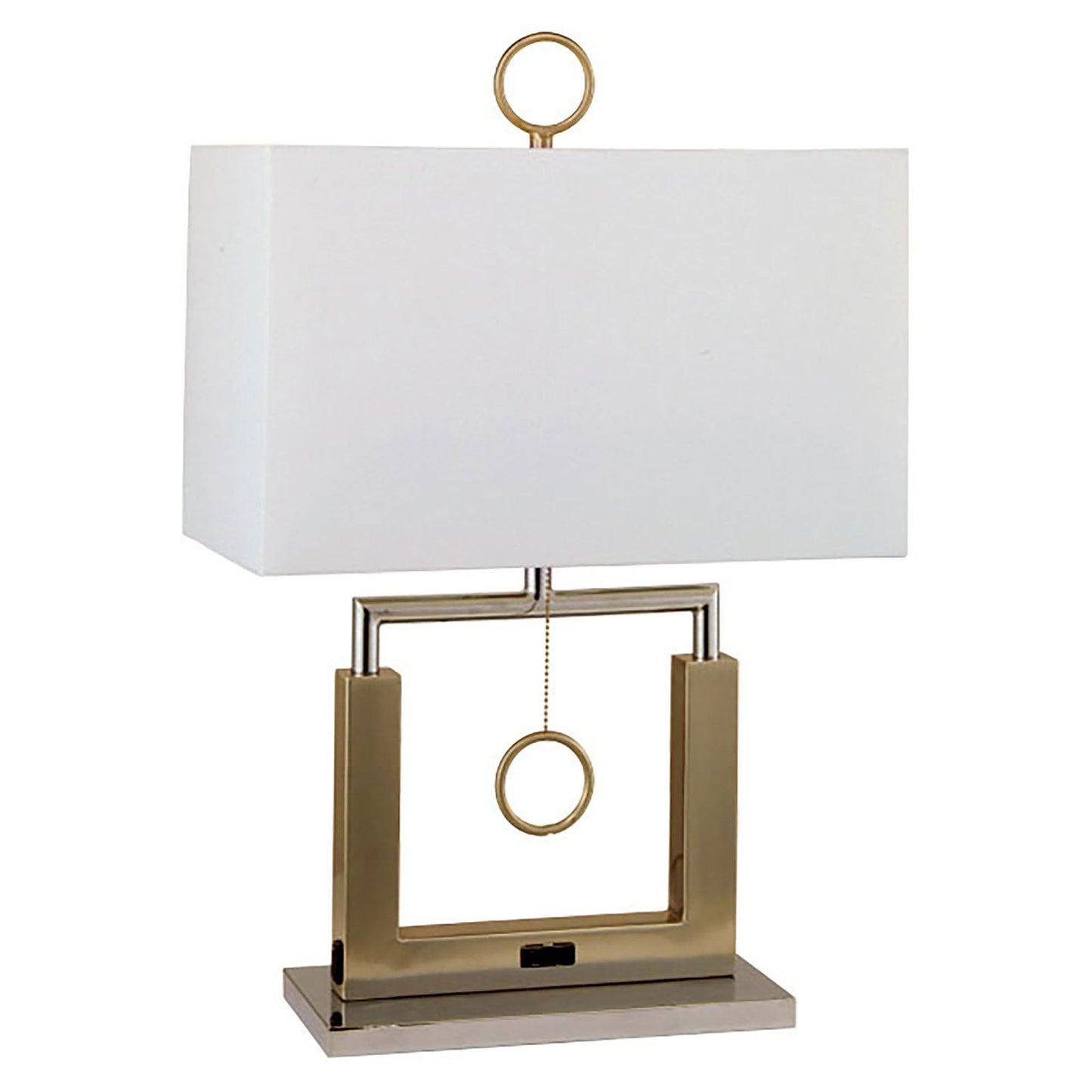 Jessica Brushed Steel 17"H Steel Table Lamp FOA East