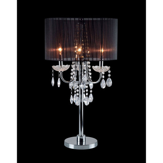 Jada Black Table Lamp FOA East