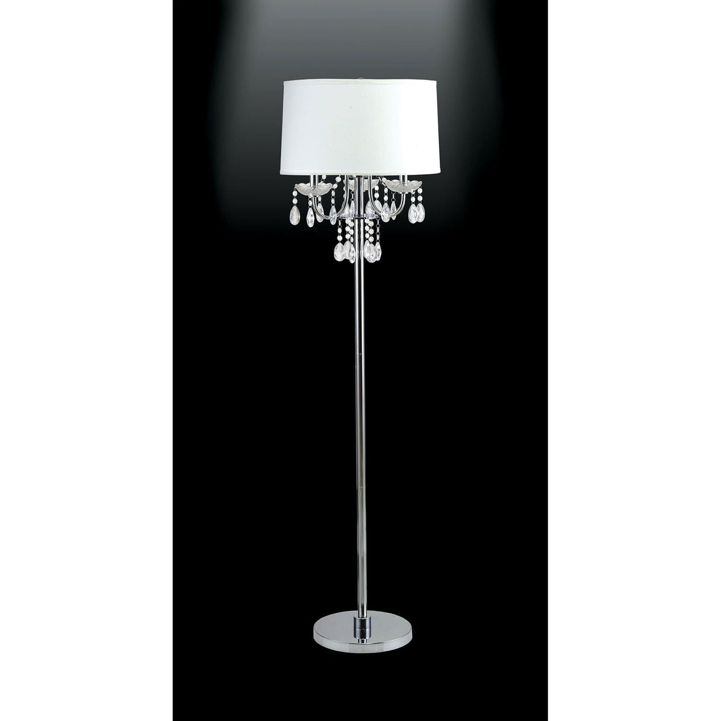 Jada White Floor Lamp FOA East