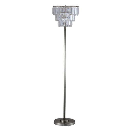 Meg Clear Floor Lamp FOA East