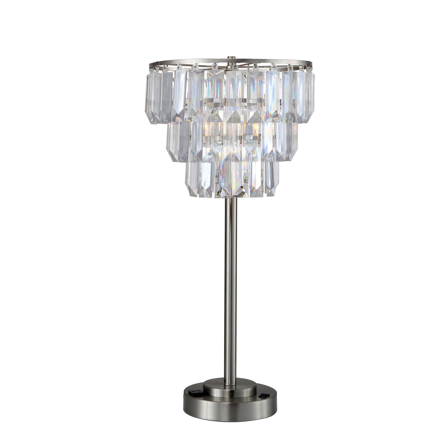 Meg Clear Table Lamp FOA East