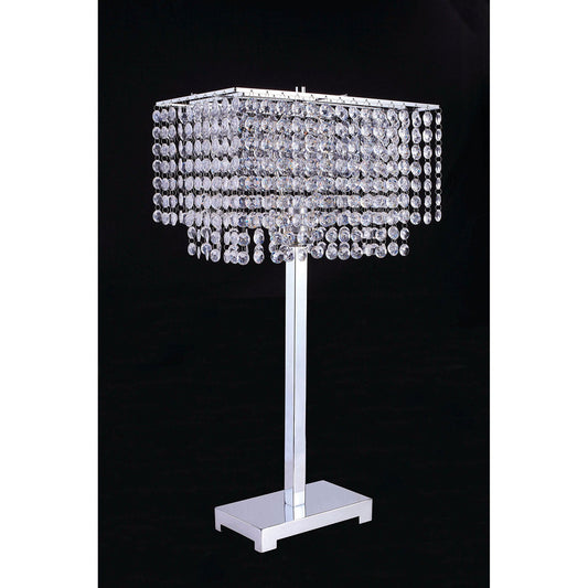 Rena Chrome Table Lamp FOA East