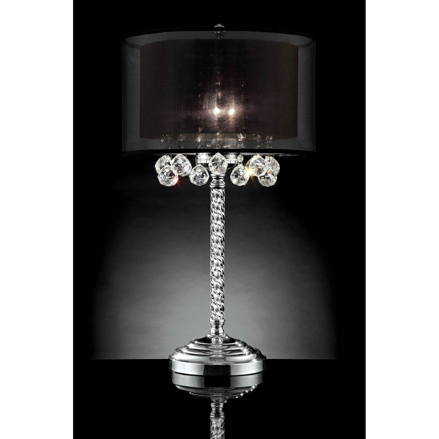 Ivy Chrome Table Lamp FOA East