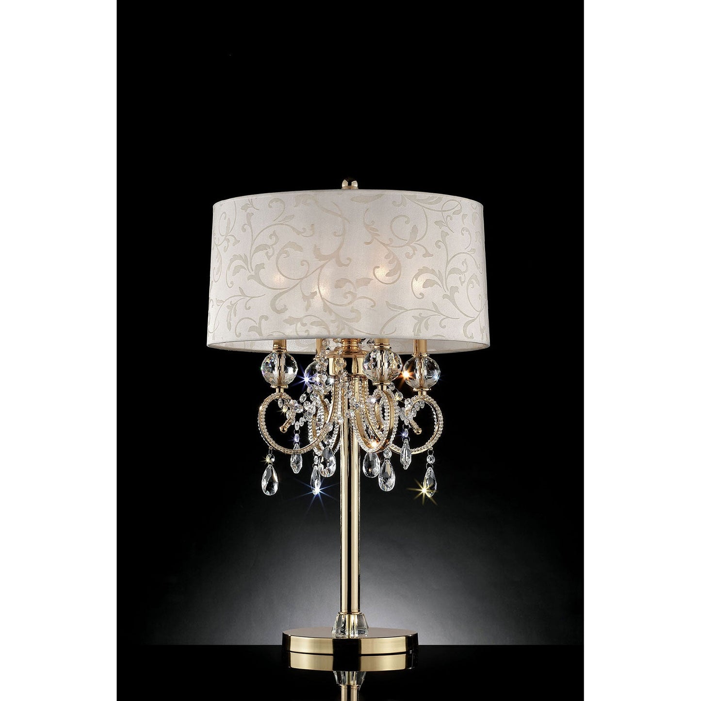 Deborah Gold 33"H Gold Table Lamp FOA East