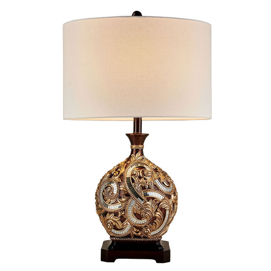 Guadalupe Gold/Brown 29.5"H Golden Brown Table Lamp FOA East