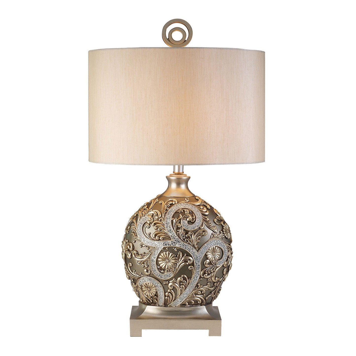 Estelle Champagne Silver Table Lamp FOA East