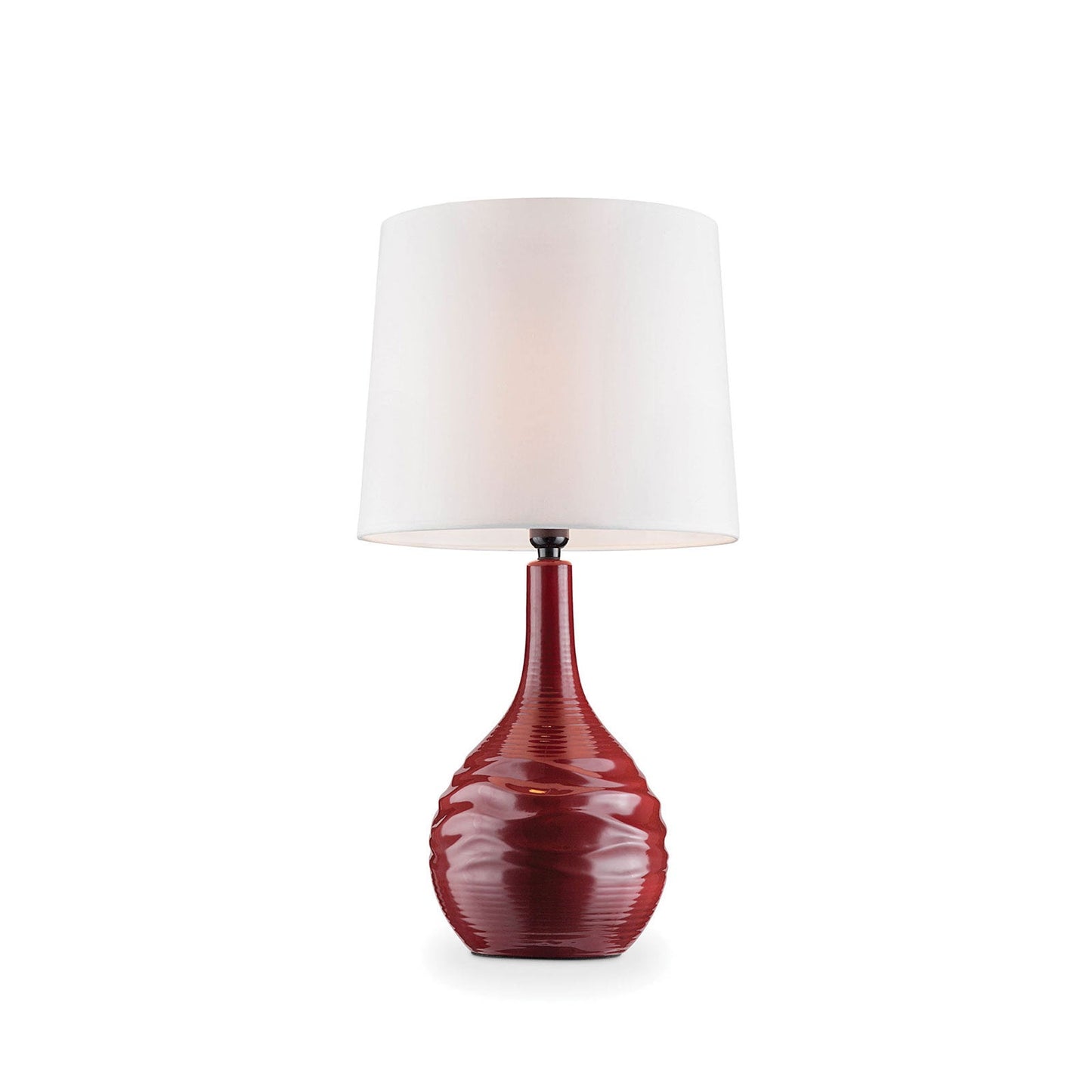 Ida Burgundy Table Lamp FOA East