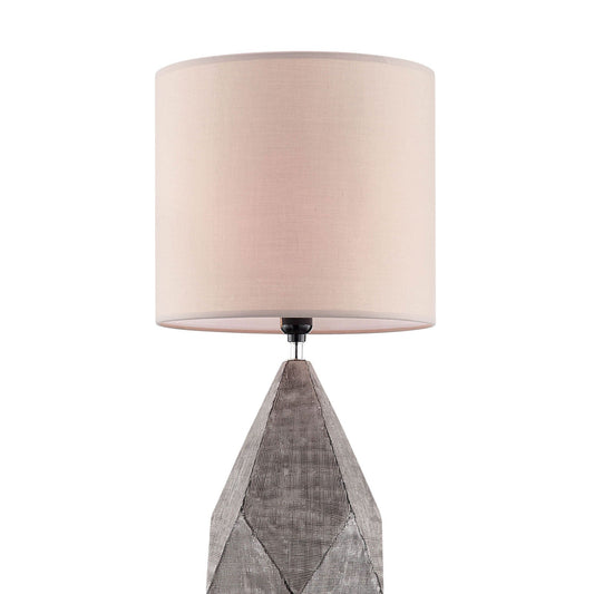 Zoe Silver Table Lamp FOA East