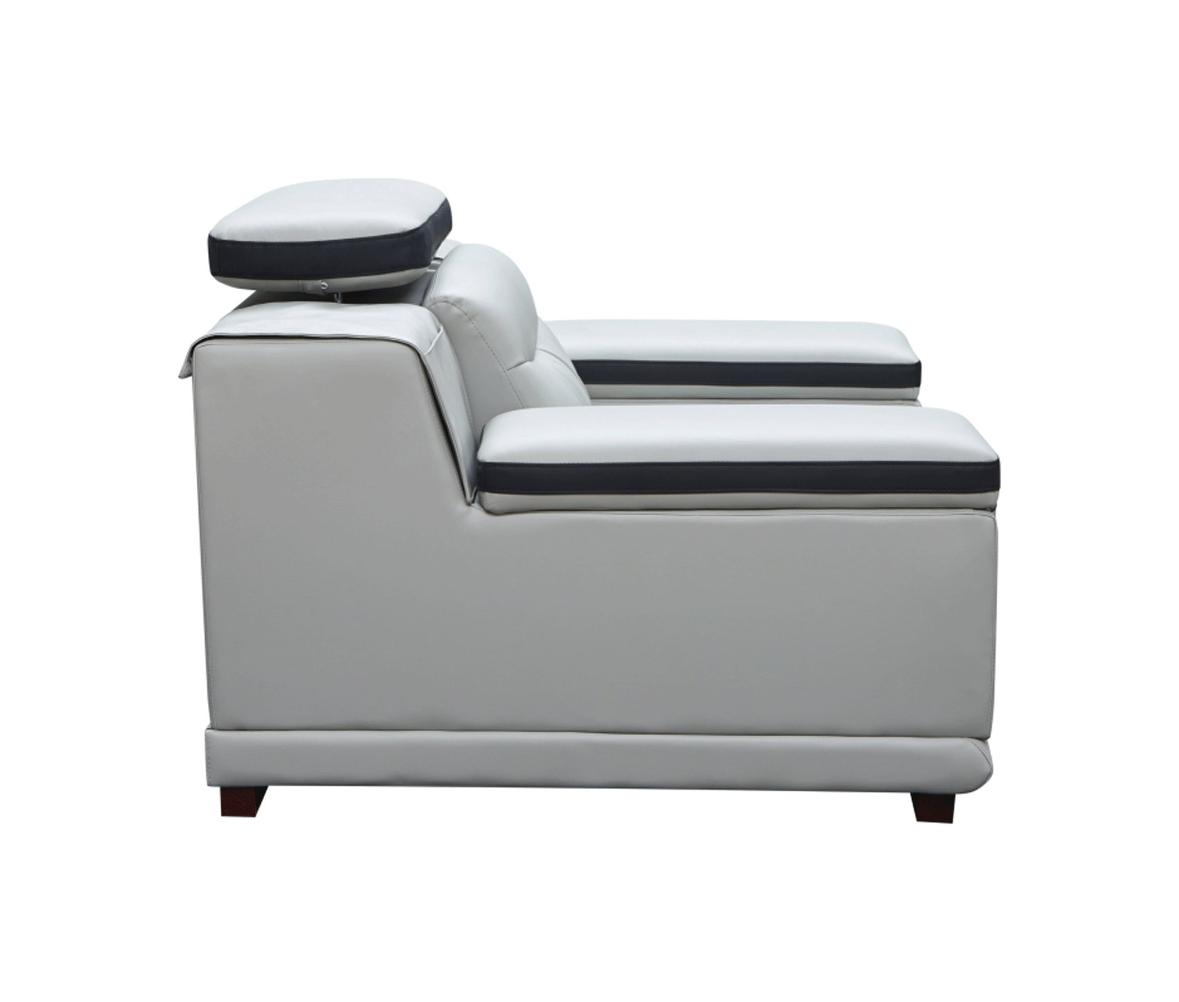 ESF Furniture - 908 Armchair in Light Grey - 908CHAIR ESF Furniture