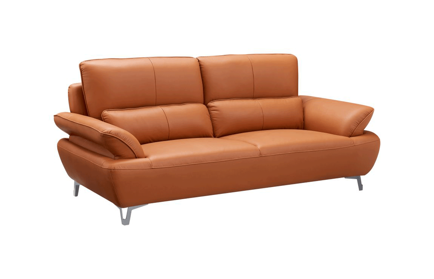 ESF Furniture - 3 Piece 1810 Sofa Set in Orange - 1810SLC ESF Furniture