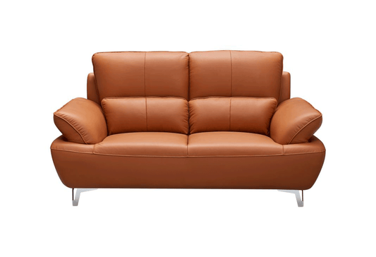 ESF Furniture - 1810 2 Orange Loveseat - 18102 ESF Furniture