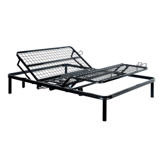 FRAMOS Black Adjustable Bed Frame - Queen FOA East