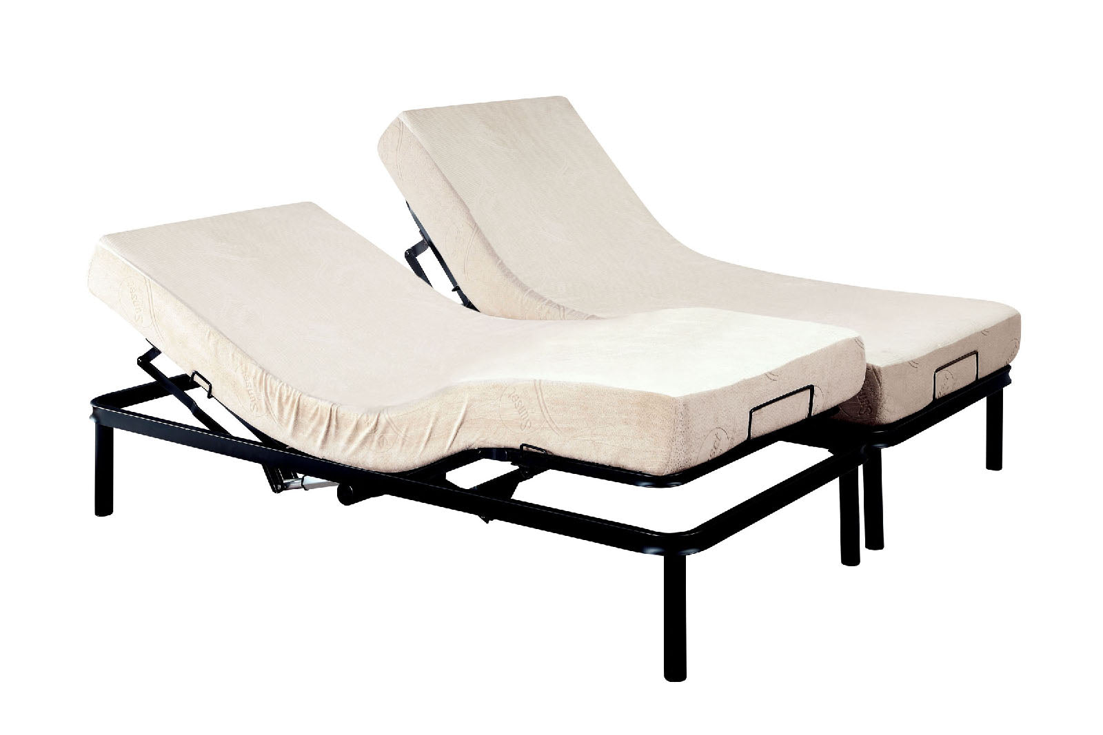 FRAMOS Black Adjustable Bed Frame - E.King FOA East