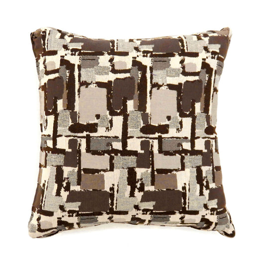 Concrit Brown 22" X 22" Pillow, Brown (2/CTN) FOA East