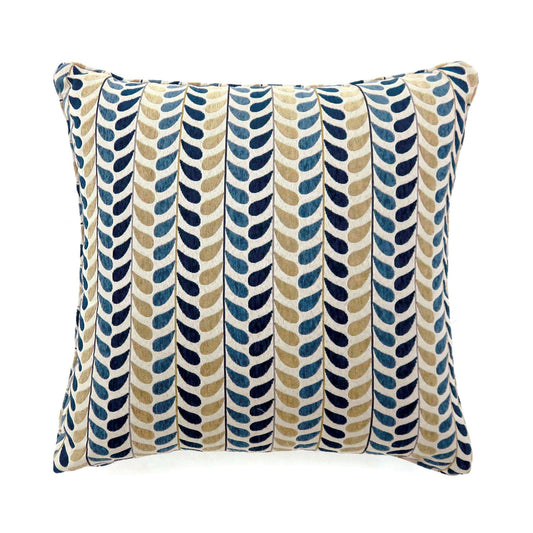 Dropp Blue/Yellow 22" X 22" Pillow, Blue & Yellow (2/CTN) FOA East