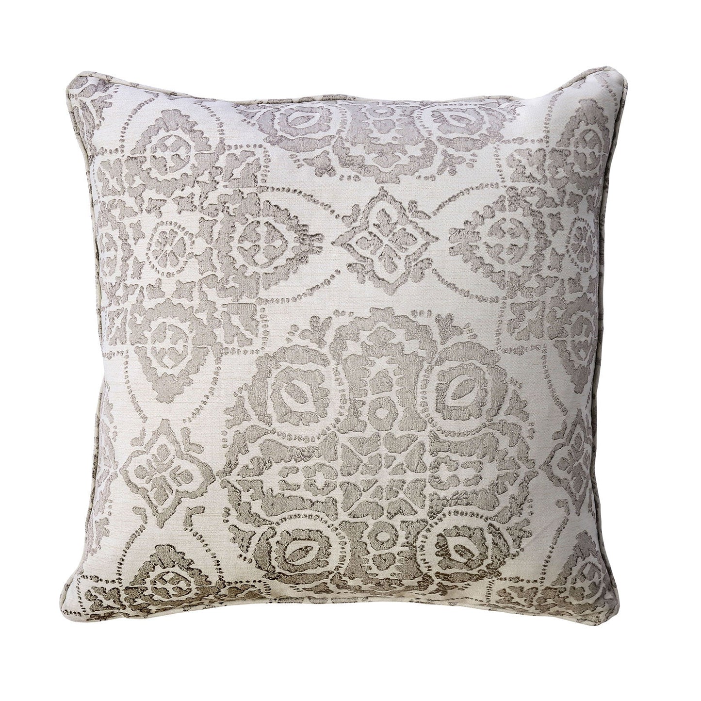 Joy Cream/Gray 20" X 20" Pillow, Cream & Gray (2/CTN) FOA East