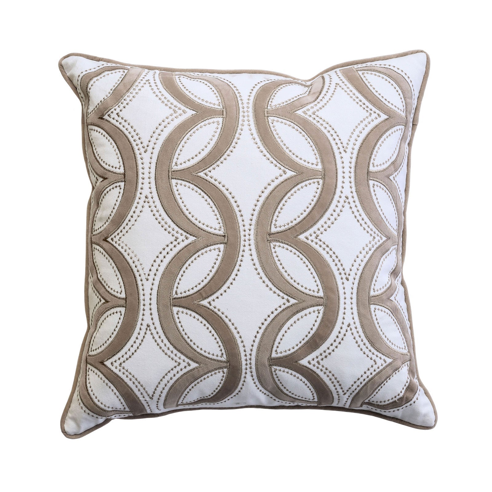 Lati Latte 20" X 20" Pillow, Latte (2/CTN) FOA East