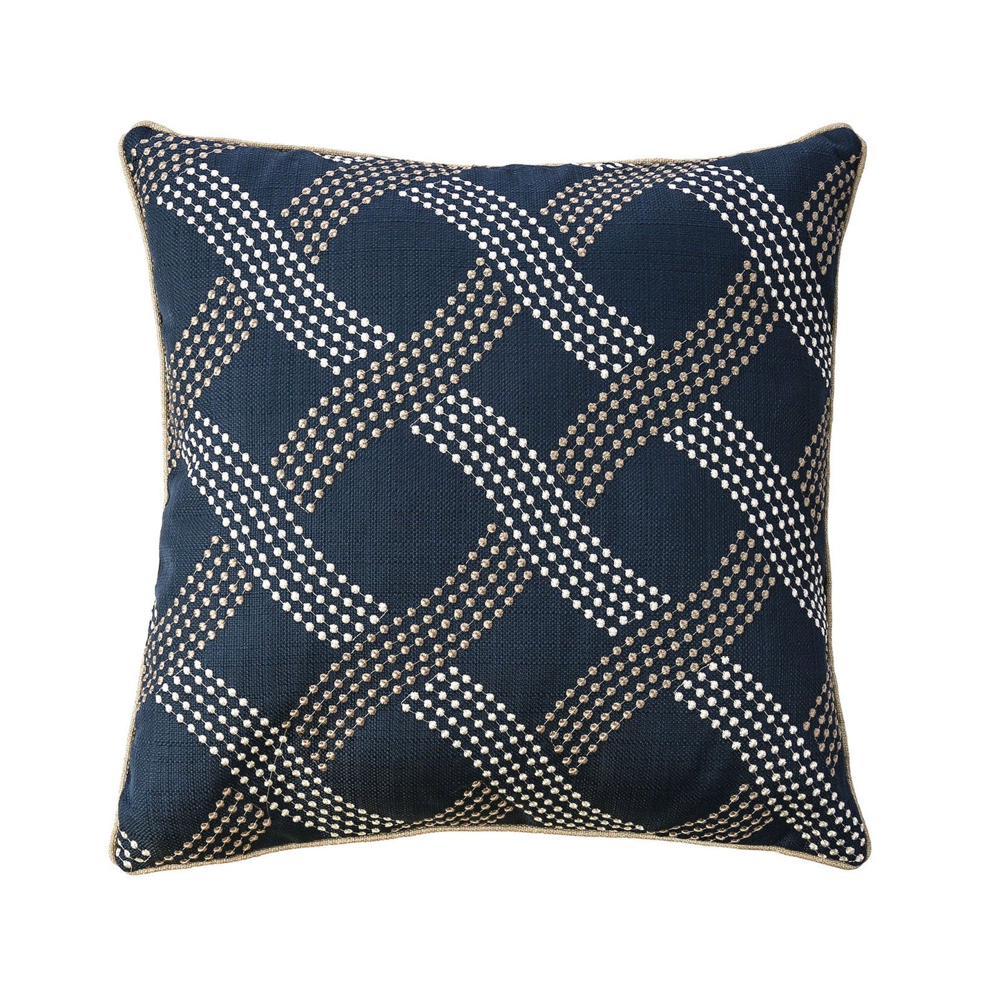 Cici Navy 20" X 20" Pillow, Navy (2/CTN) FOA East