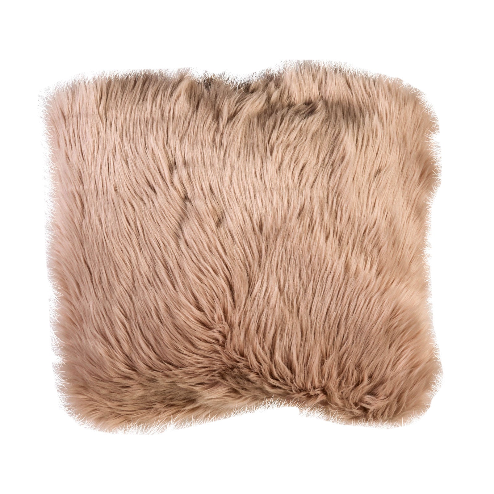 Wendy Blush 20" X 20" Pillow, Fur Blush (2/CTN) FOA East