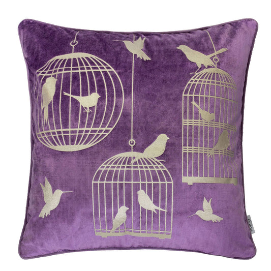 Rina Purple 20" X 20" Pillow, Purple FOA East