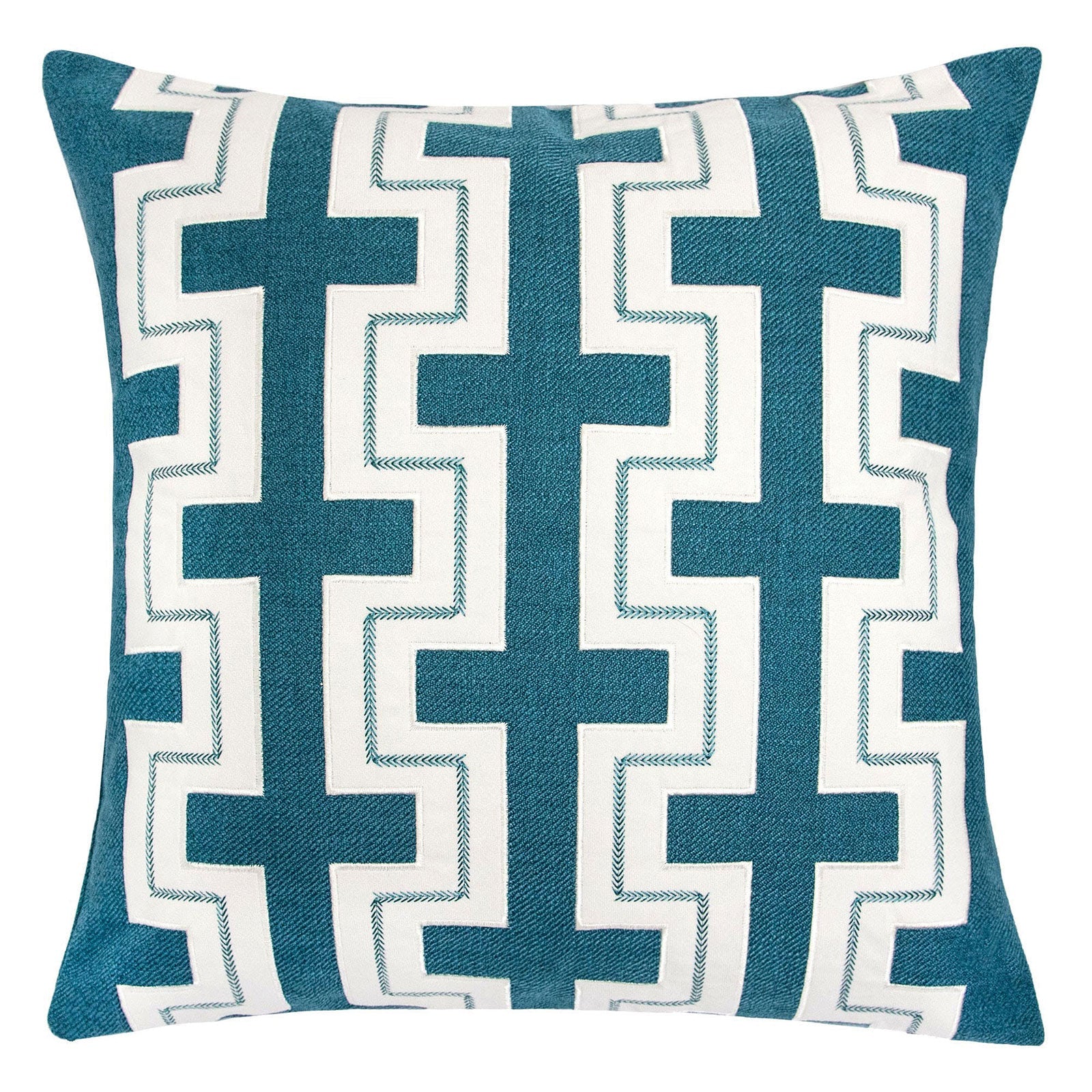 Kari Teal 20" X 20" Pillow, Turquoise FOA East