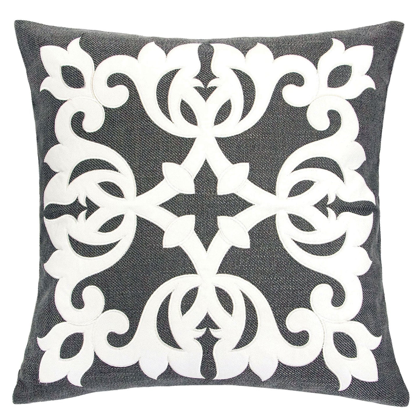 Trudy Gray 20" X 20" Pillow, Gray FOA East