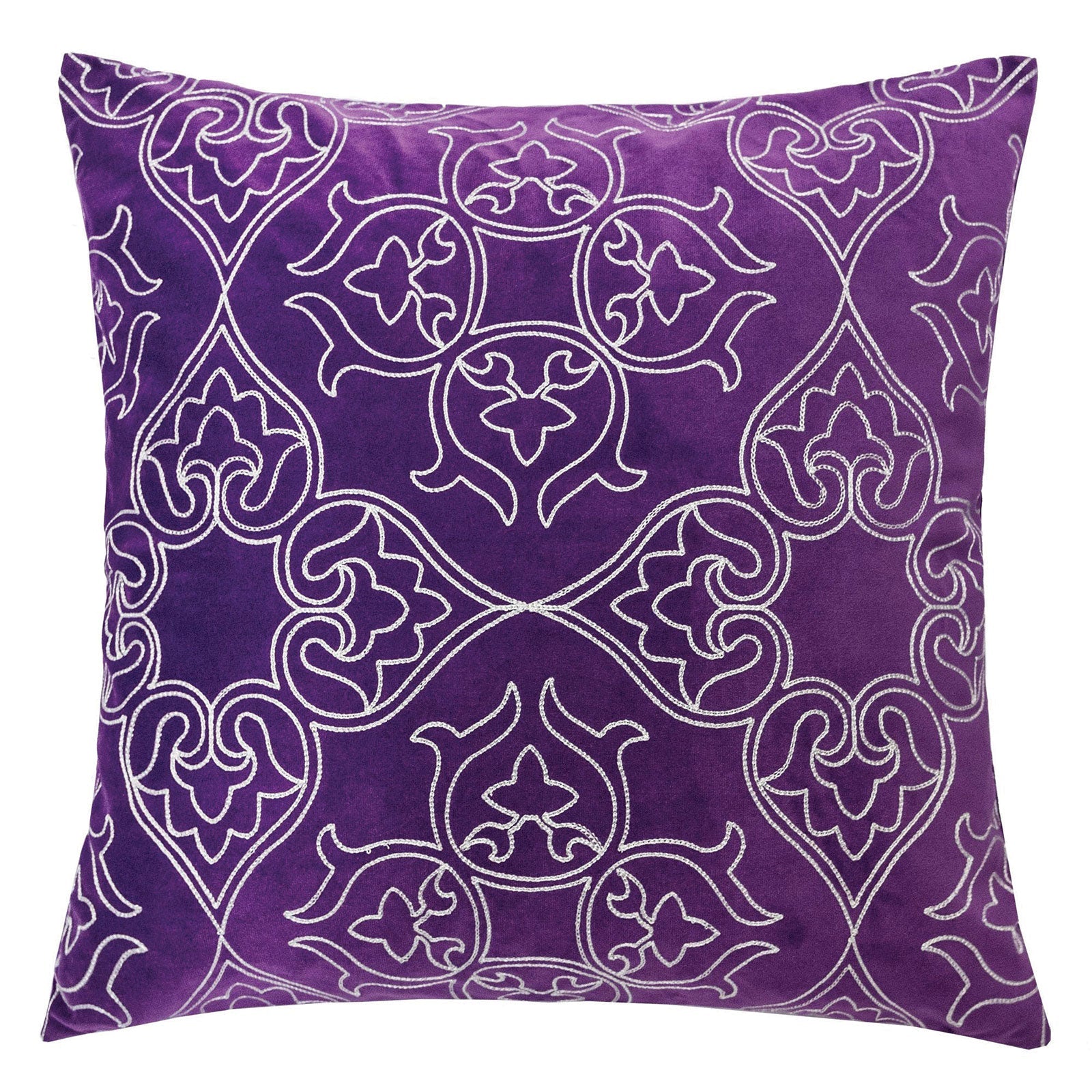 Kyla Purple 20" X 20" Pillow, Purple FOA East